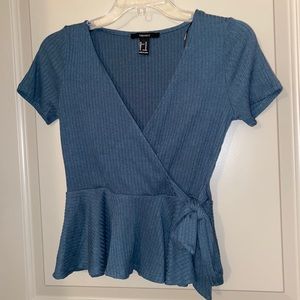 FOREVER 21 WRAP TOP